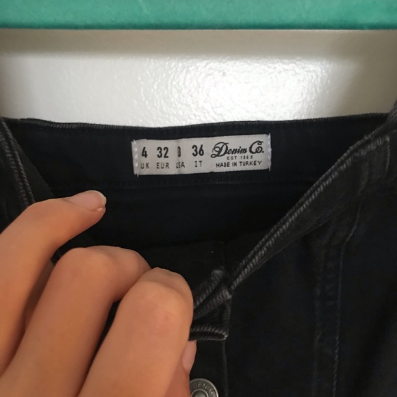 Primark Black Denim Dress - Picture 2 of 2